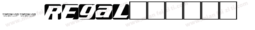 CK Regal字体转换